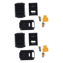 2X Dcb200 Batterie Kunststoff GehäUse (Keine Batterie Zelle) für 18V 20V 3.0Ah 4.0Ah Dcb200 Li-Ion Batterie