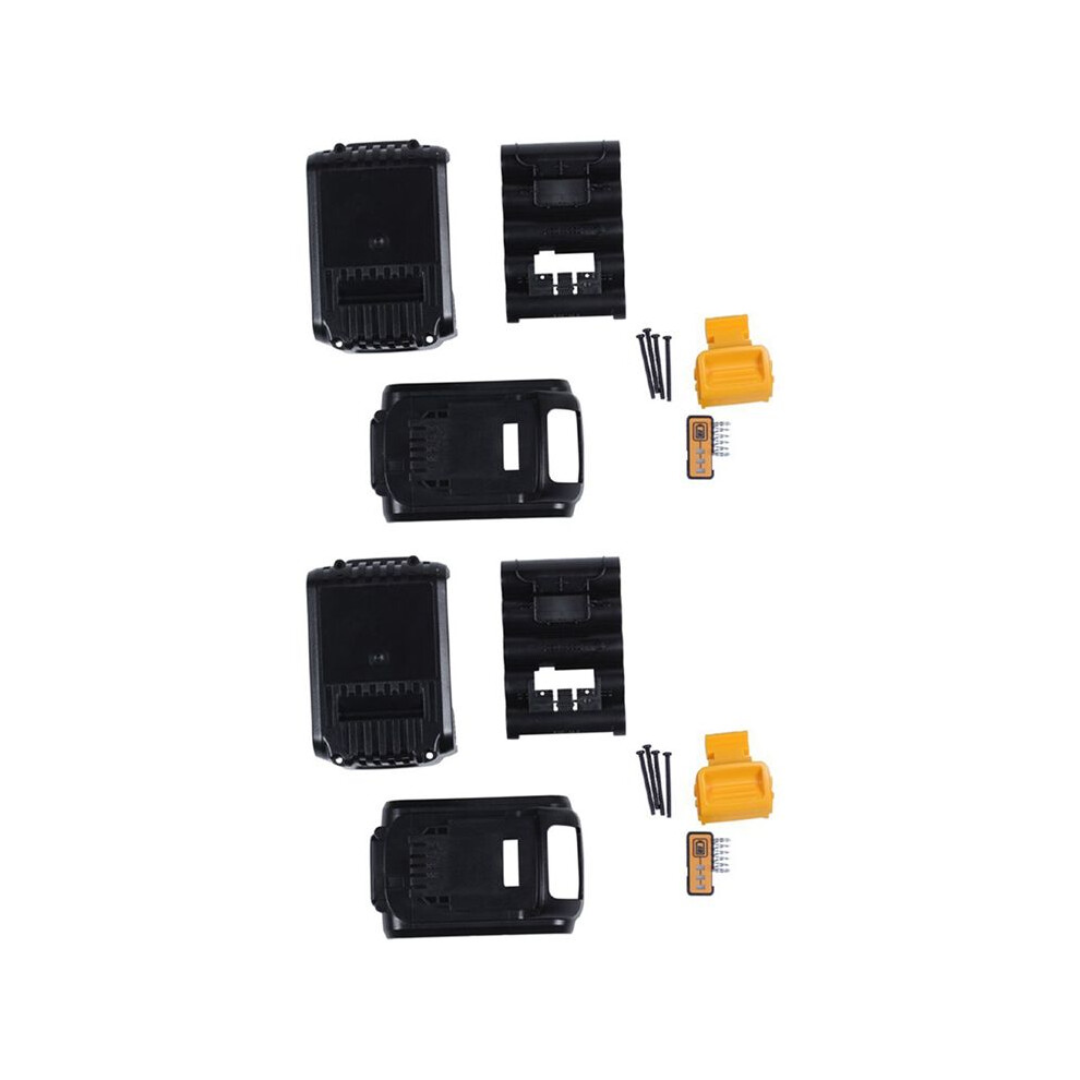 2X Dcb200 Battery Plastic Case (No Battery Cell ) For 18V 20V 3.0Ah 4.0Ah Dcb200 Li-Ion Battery 6032862385609