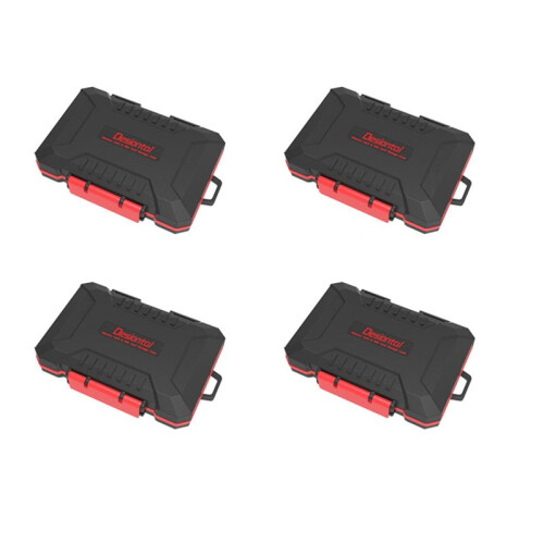 4X Desiontal Waterproof  Card Holder Large Capacity SIM//MSD/CF Card Case for ////