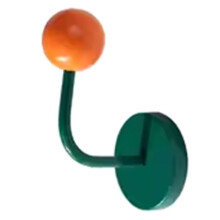1PC Color Magnetic Hook No Punch Magnetic Hook Kitchen Bathroom Door Refrigerator Strong Traceless Decoration A