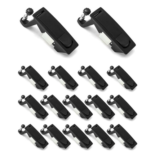 16Pcs Aluminum Alloy Compression  Lock, Adjustable Grip Range 0.04"-0.94", Ideal for Boats