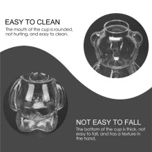 2 Pcs Bear Shaped Cocktail Glasses, Transparent Glassware for Wine, Juice, Coffee, Tea, Milk, Hot Chocolate