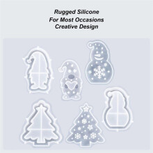 Stampi In Silicone per Le Feste, Stampi In Gesso 3D, Set di Stampi per Decorazioni Artistiche e Artigianali per La Casa, La Stanza, La Festa di Nozze,