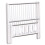 Foldable and Easy to Drain Bowl and Tray Rack, Kitchen Multi-Purpose Storage Rack, Tableware Bowl and Tray Storage Rack White 1