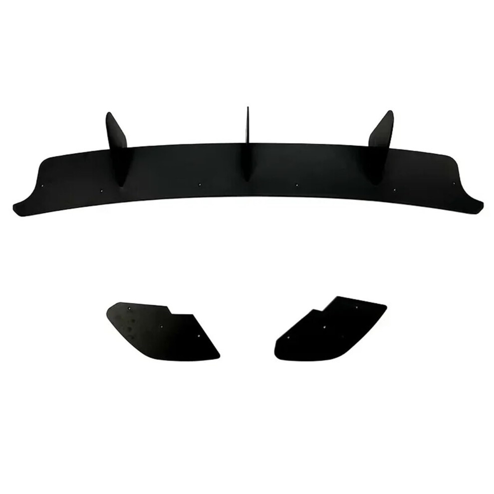 Rear Diffuser Bumper Lip Spoiler For Scratch Conceal And Protection For Vw Golf Gti Mk6 20092012 Black 9092120810653
