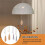 4 Pieces Ceiling Fan Chain Pulls Wooden Pull Chain Extension Pull Chain for Ceiling Light Lamp Fan Chain (Silver and Wood Color) 4