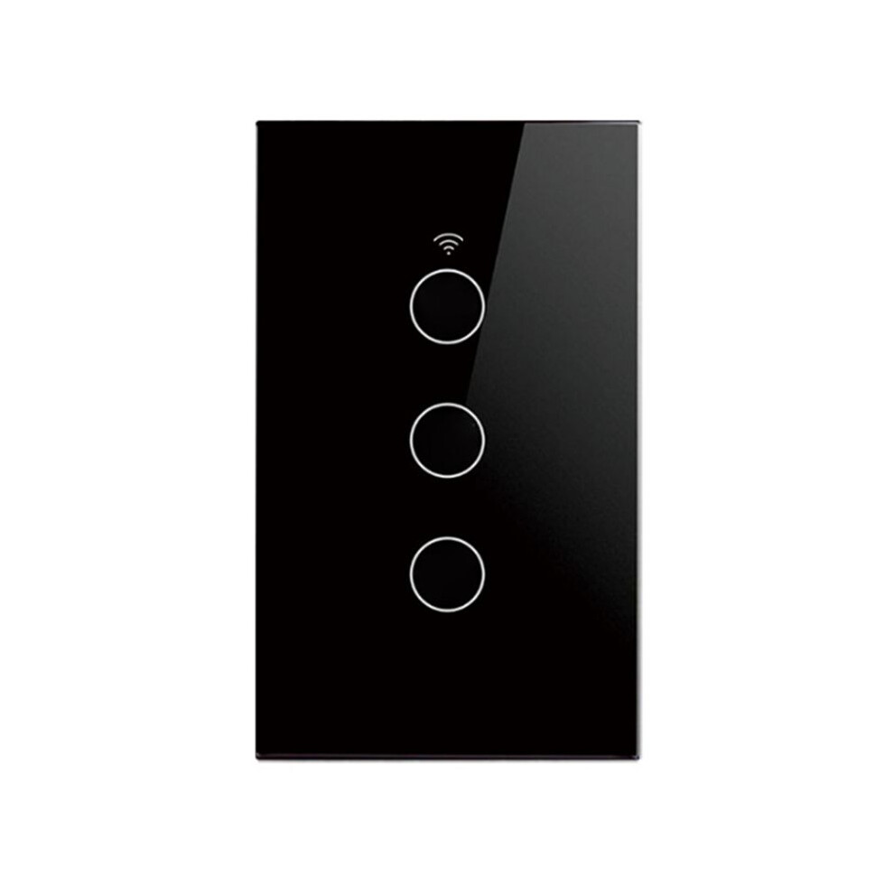 Tuya Us Wifi Wall Rf433 3 Gang Neutral Wire Touch Sensor Led Light Switches Home Alexa Home 6031015820820