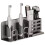 Toothbrush Holder Multi-Function Toothbrush Cup Holder Wall Mounted No Drill Bathroom Organizer Bathroom Storage A 1