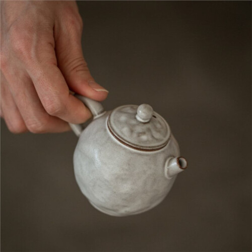150ml Hammer Patterned Teapot Tea Infuser Pot Tea Brewing Kettle with Filter Drinkware Decoration 2