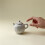 150ml Hammer Patterned Teapot Tea Infuser Pot Tea Brewing Kettle with Filter Drinkware Decoration 5