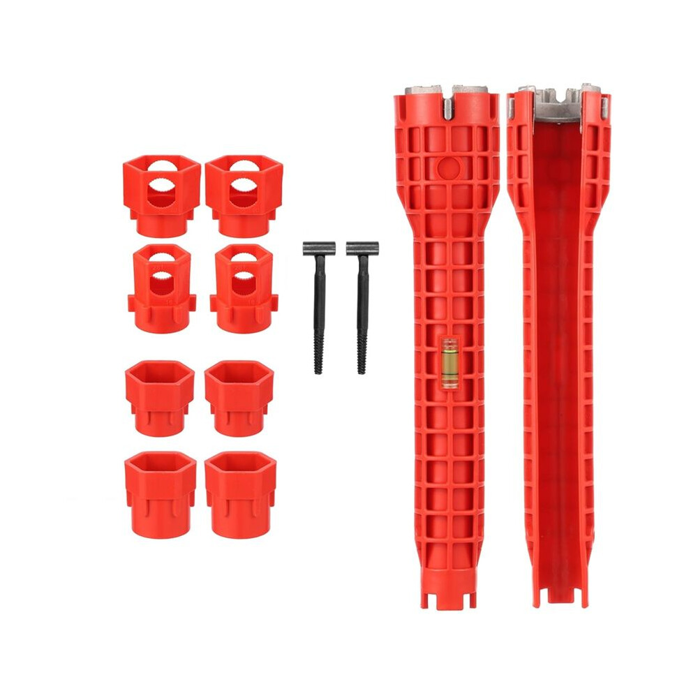 Faucet And Sink Wrench, 14 In 1 Faucet And Sink Installer Tool, Sink Drain Wrench Plumbing Tool, Pipe Wrench 6032425896283
