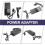 For  One Power Supply Brick with Power Cord,Power Supply AC Adapter Replacement US Plug 2