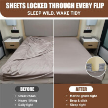 Sheet Holders Keep Sheets Firm & Tight Adjustable-Height Bed Sheet Lock for All Sheet and Heavy-Duty Mattress