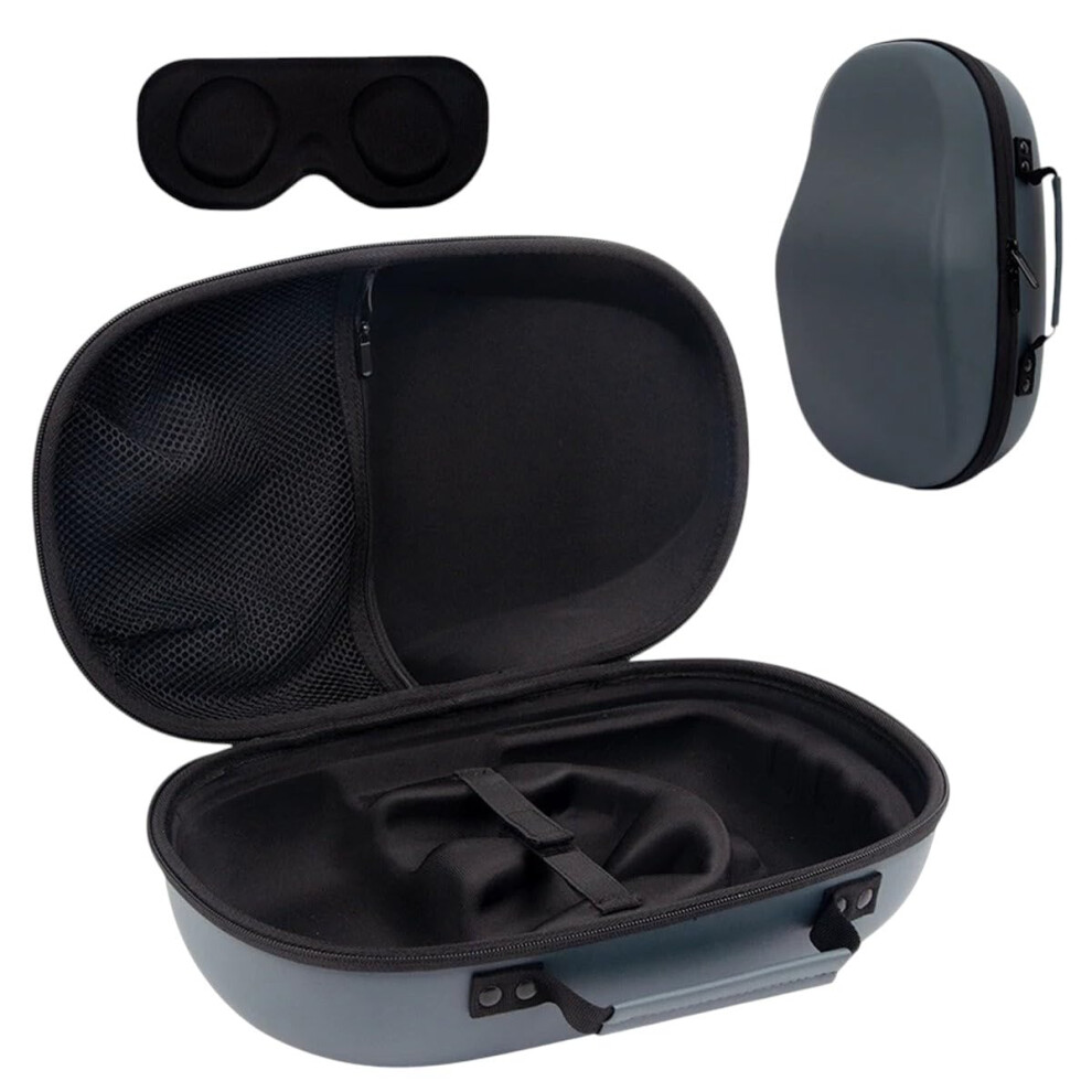 Carrying Case With Shockproof Waterresistant Design And Lens Cover For Meta Quest 3 Vr Headset 9092120811100