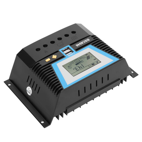 60A MPPT Solar Charge Controller 12V 24V 36V 48V Smart Charging Regulator for Off‑Grid Battery Systems 2