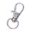 10pcs silver hooks 12mm x 30mm swivel trigger 6