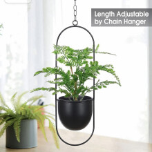 2 Pack Hanging Planters for Indoor & Outdoor Plant with 6 inch Pot Hanging Plant Holder, Plant Hanger