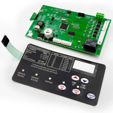420020007S Control Board with 472610Z Switch Pad for Pentair MasterTemp 200400 and StaRite MaxETherm SR Series