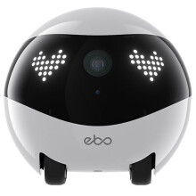 Enabot EBO SE Camera Robot for Dog Cat Baby 1080P Wifi 2.4G 5G 360 Home Security Pet Camera Startlight Night Vision US Plug