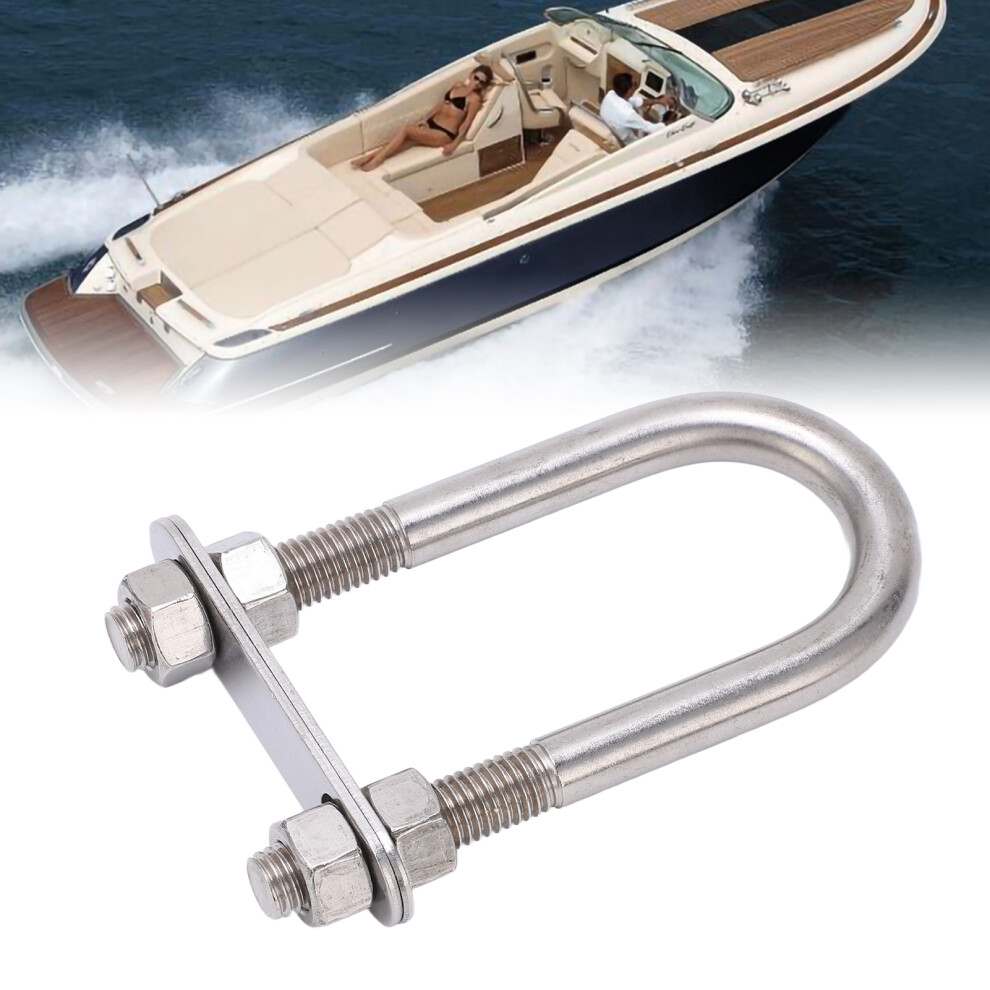 Corrosion-Resistant Stainless Steel U Bolt 12X130mm Marine Boat Bow & Stern Eye 5091390626937