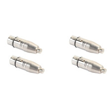 Adattatore Da 4 Pezzi Da XLR Un RCA, Adattatore Da RCA Femmina Un XLR Femmina