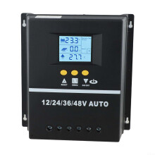 150A MPPT Solar Charge Controller for 12V 24V 36V 48V with LCD Display and Dual USB Charging