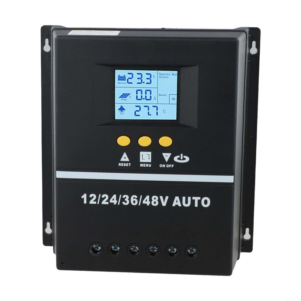 150A Mppt Solar Charge Controller For 12V 24V 36V 48V With Lcd Display And Dual Usb Charging 9771547072935