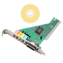3X PCI Sound Card 4.1 Channel Computer Desktop Built-in Sound Card Internal Audio Card Stereo Surround CMI8738