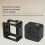Camera Cage Rig Protective Frame Side Battery Cover Cold Shoe Mount for  Hero 11  Action with Side Cover 5