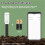 2X Tuya WiFi Soil Tester Sensor Tuya Soil Moisture Sensor Soil Water Content Humidity and Temperatuer Sensor Remote 9