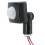 2X 220V  Human Body Infrared Sensor Infrared Body Sensor  LED Flood Light PIR Motion Sensor Adjustable Black 3
