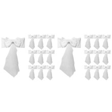 50X Elastische Stuhlschärpen für Hochzeiten, Mehrfarbige Schleifendekorationen für Bankette, Partys, Hotels - Langlebig und Stilvoll