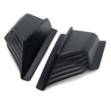 Motorcycle Side Deflector Kit with Wing Spoiler for Honda ADV150 20192023 Matte Black Finish