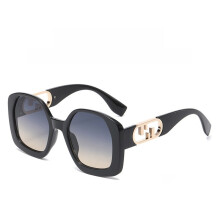 (Style2)Moderne quadratische optische Sonnenbrille mit UV400 für Autofahren und Events Party
