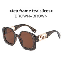 (Style6)Moderne quadratische optische Sonnenbrille mit UV400 für Autofahren und Events Party