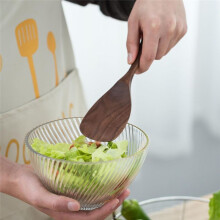 Kochlöffel-Set Aus Schwarzem Walnussholz zum Kochen und Servieren - Perfekt für Küchenbegeisterte und Gourmet-Liebhaber