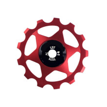 Dérailleur arrière de vélo en alliage d'aluminium,-13T Rouge