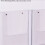 2X Letter Holder Mail Organizer Wall Mount Hook Acrylic Home Office Decoration 1