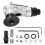 2X Manual Pneumatic Chamfering Machine, Linear Chamfering Tools, 45 Degree Metal Trimming Arc Corner Deburring Kit 5