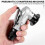 2X Manual Pneumatic Chamfering Machine, Linear Chamfering Tools, 45 Degree Metal Trimming Arc Corner Deburring Kit 7
