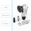 2X Manual Pneumatic Chamfering Machine, Linear Chamfering Tools, 45 Degree Metal Trimming Arc Corner Deburring Kit 10