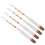 10Pcs Glass Hydrometer Set for Beer, Wine, 0.990-1.17 Specific Gravity 14