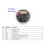 5X GM861S UART/USB Interface 1D/2D Bar Code QR Code Barcode Reader Module White Green LED 4