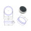 5X GM861S UART/USB Interface 1D/2D Bar Code QR Code Barcode Reader Module White Green LED 5