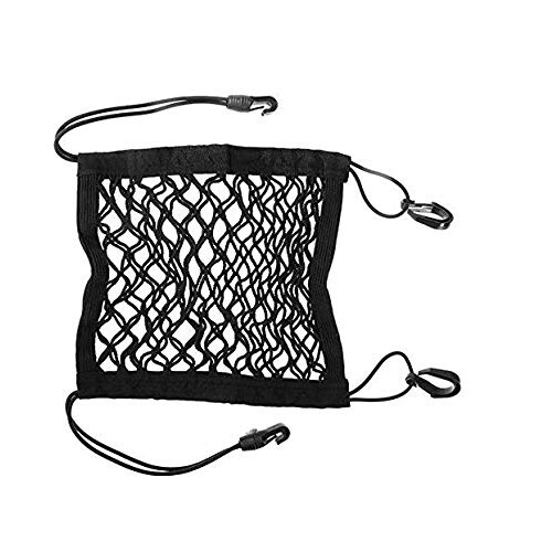 Motorcycle Cargo Net with Durable Hooks, Secure Elastic Mesh for Helmets, Bags and Scooters 2