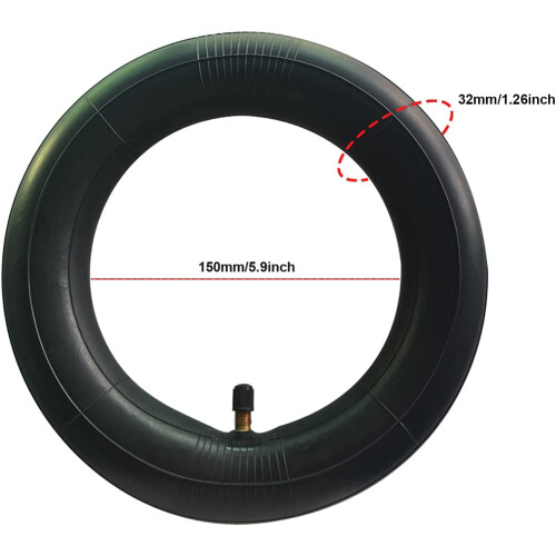 2 PeçAs SubstituiçõEs de Pneus de Ar de 8,5 Polegadas, Tubos Internos de 8,5 X 2 Polegadas para  M365,  50/75 - 6,1 Scooters EléTricos 1