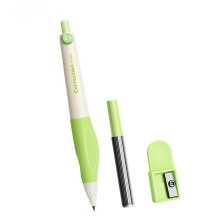 Soft Ergonomic Handle Automatic Writing Pencil With Box-green
