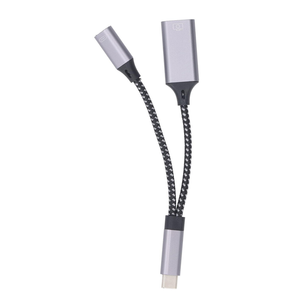 Usb C To Usb 3.0 Otg Adapter Cable Aluminium Alloy Fast Charging Splitter For Phone Tablet Laptop 9771547074090