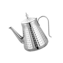 Stainless Steel Teapot with Infuser Hammer Grains for Gas-1.7L