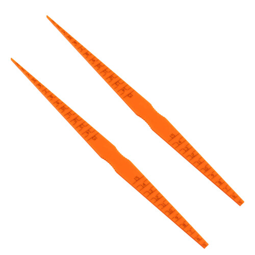 Gaps Alignment Gauge Plastic Crack Gauge Taper Feeler For